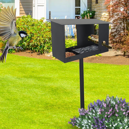 Wetterfestes Vogelhaus mit Ständer – Robust & Schwerlast