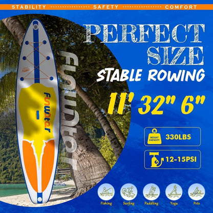 Aufblasbares SUP Board Manta Dunkelblau mit Zubehör