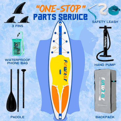 Aufblasbares SUP Board Manta Dunkelblau mit Zubehör