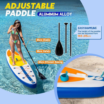 Aufblasbares SUP Board Manta Dunkelblau mit Zubehör
