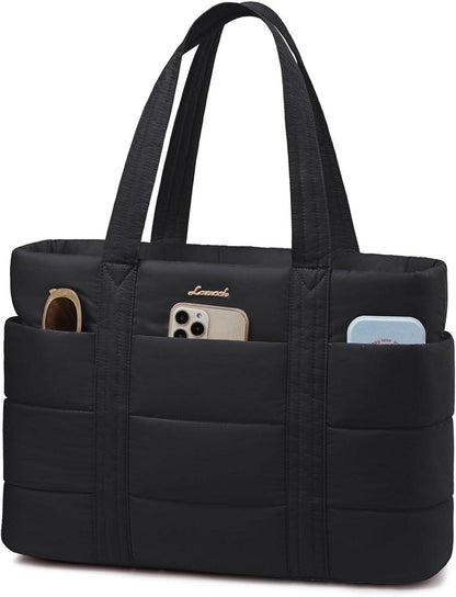 Große Damen Laptoptasche mit 13 Taschen & elastischem Flaschenfach