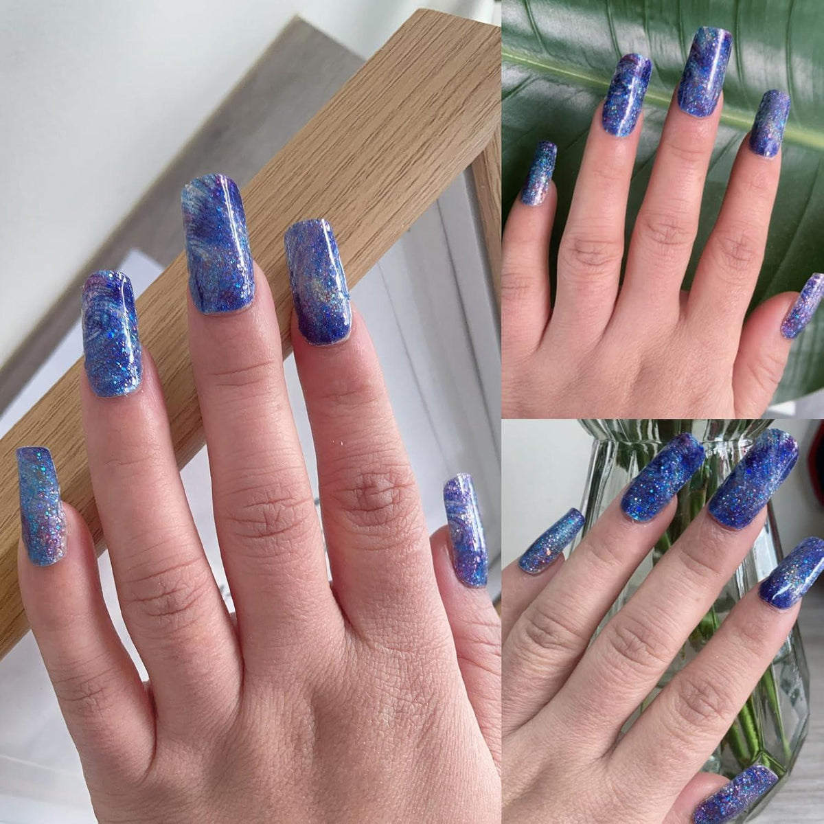 UV Nagelfolien Sky Blue 2 - Gel Nail Wraps