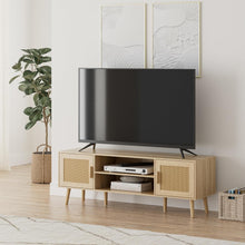 TV-Schrank Eiche 137x38x48 cm Lowboard für TV 60 Zoll