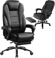 Großer und breiter ergonomischer Bürostuhl mit 210 kg Belastbarkeit