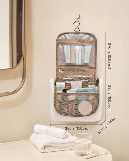 Kulturtasche zum Aufhängen Wasserdicht Damen Groß mit Haken Washbag
