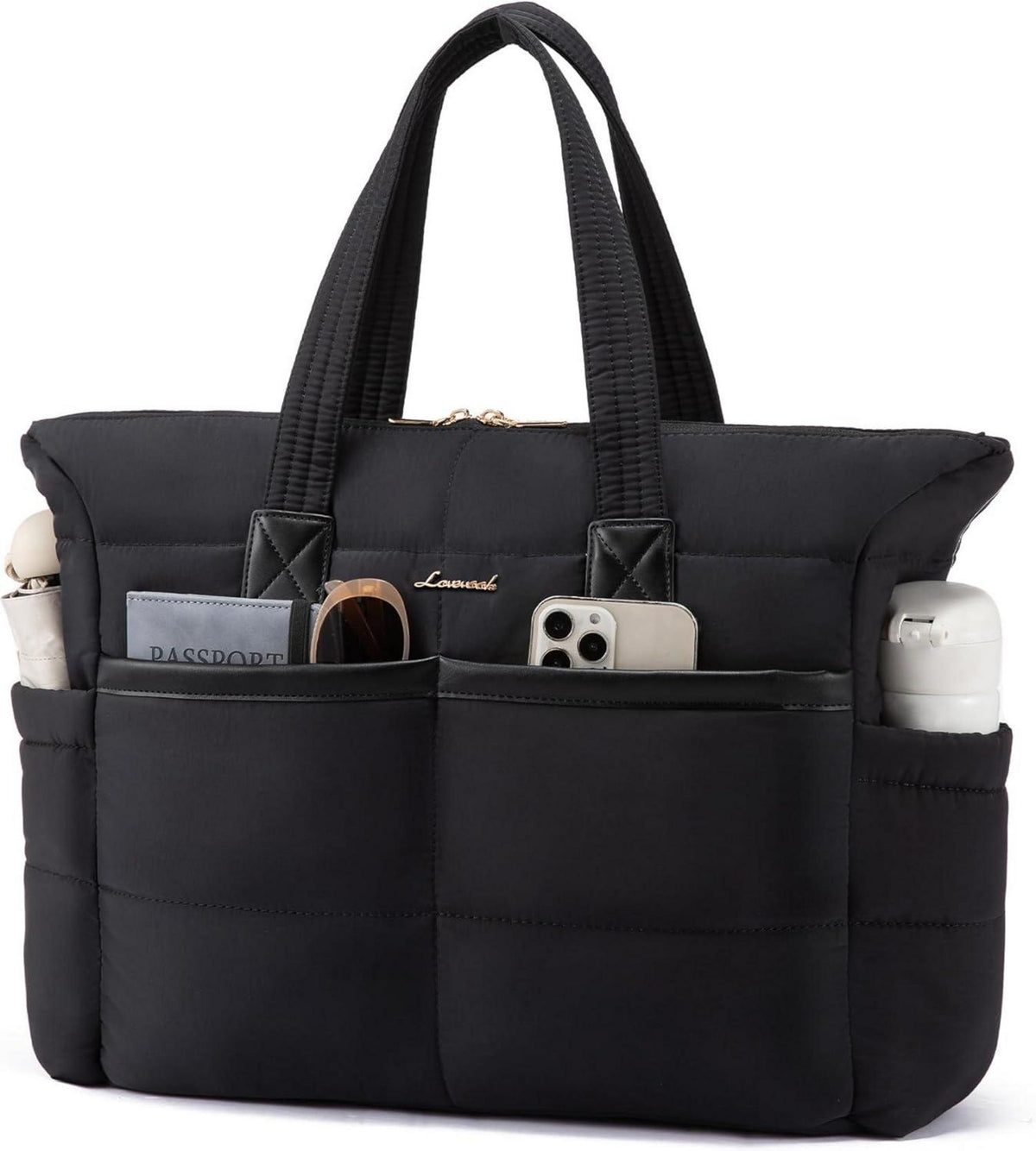 Moderne Wasserdichte Laptoptasche für Damen 15,6 Zoll Shopper
