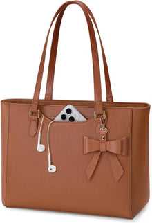 Wasserdichte Damen Handtasche Groß mit Schmetterlingsschleife