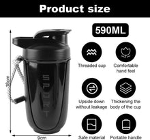 600ml Protein Shaker mit Kugel und