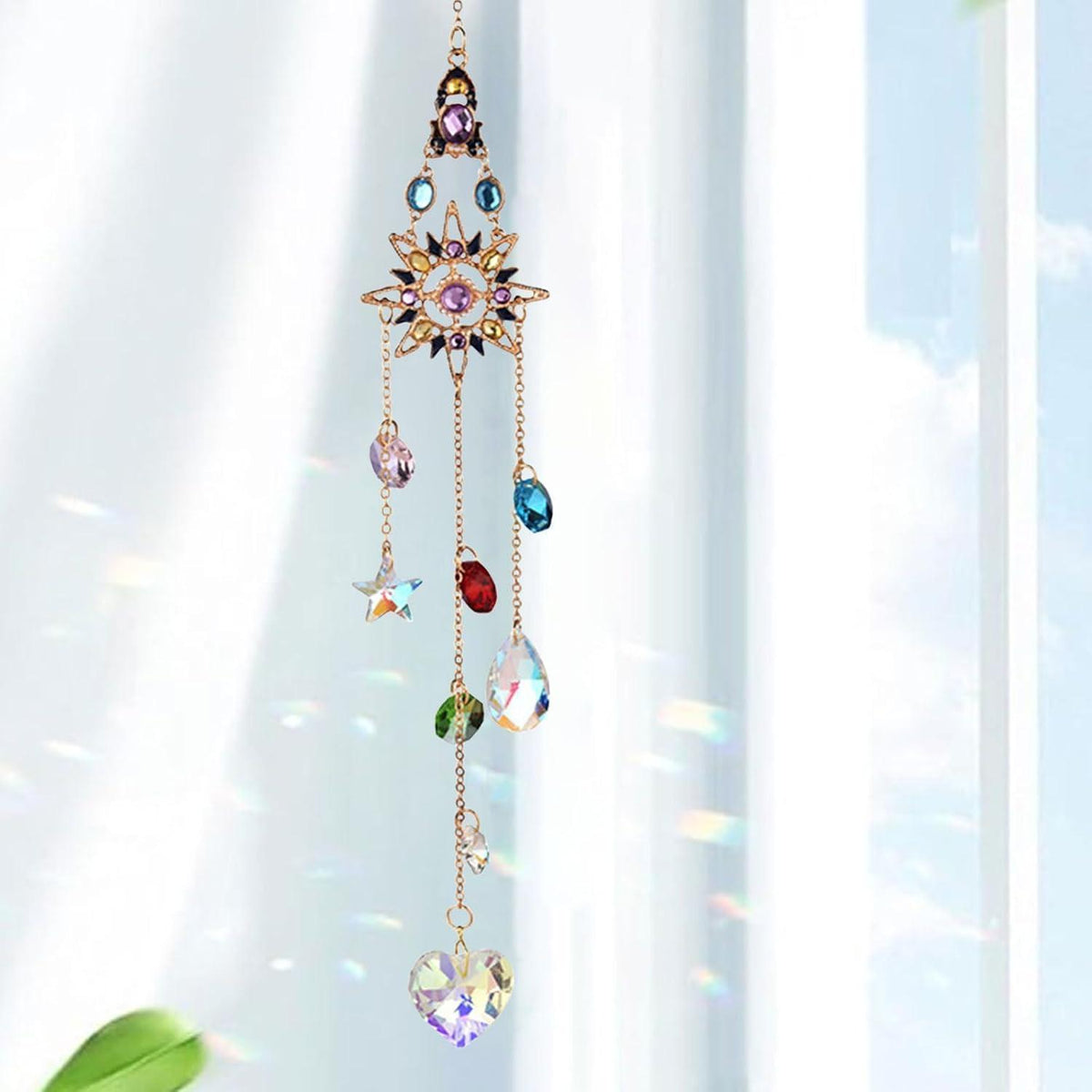 Kristall Sonnenfänger Bastelset – Regenbogen Lichtspiel & Deko