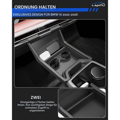 Mittelkonsole Organizer Tray für BMW iX 2022-2025