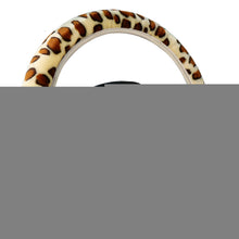 Lenkradbezug Leopardenmuster – Flauschig & Rutschfest