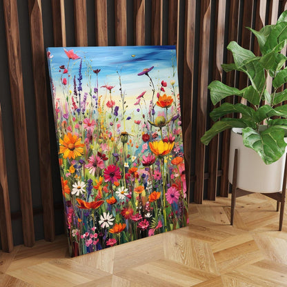 Diamant Painting Blumen 30x40cm mit Rahmen – Entspannung & Wanddeko