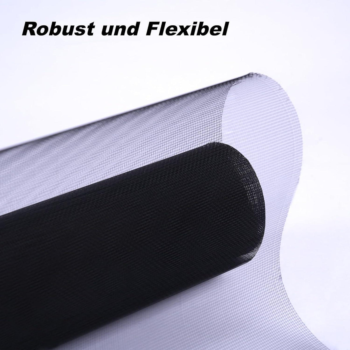 Fliegengitter Fenster 120x3000cm Edelstahl Zuschneidbar
