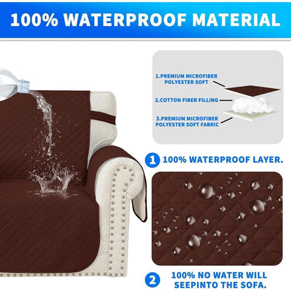 Wasserdichter Sofabezug L-Form 3 Sitzer – Schutz für Ihr Sofa