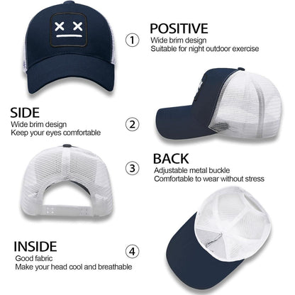 Baseballkappe Herren – Skurriles Stickdesign & UV-Schutz