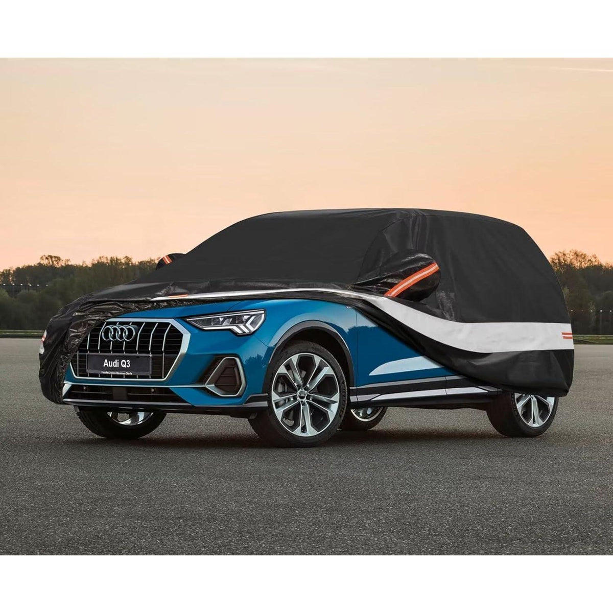 Autoabdeckung für Audi Q3 (2012-2025) – 10-Schicht Wasserdicht
