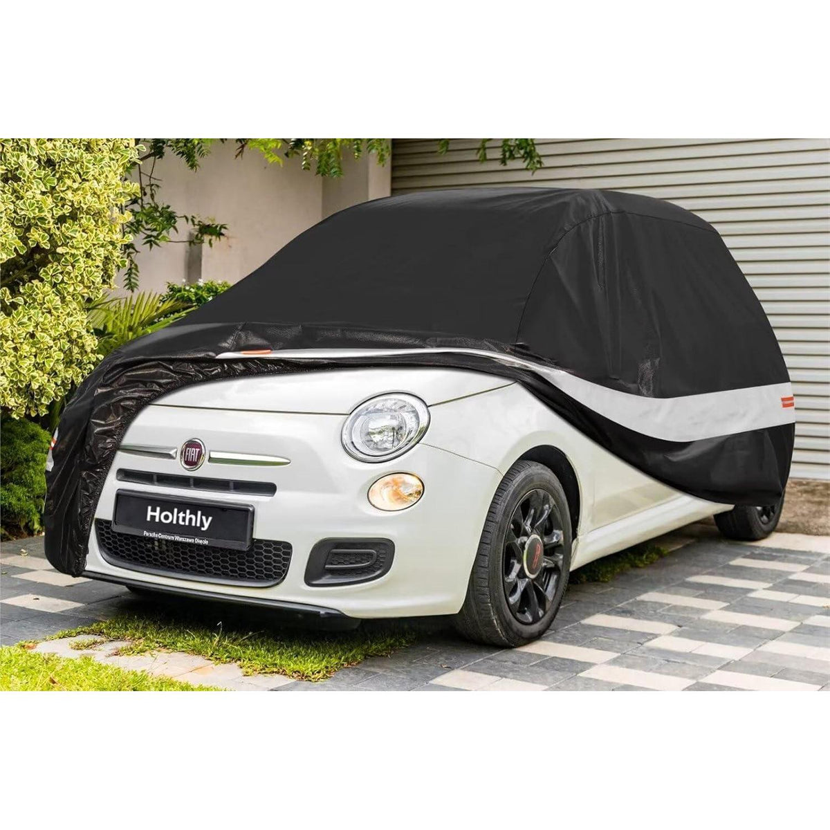 Autoabdeckung für FIAT 500 Abarth 500 595 (2010-2025) – Wasserdicht & Ganzjährig