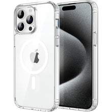 iPhone 15 Pro Max Hülle mit MagSafe, Kameraschutz, matt transluzent