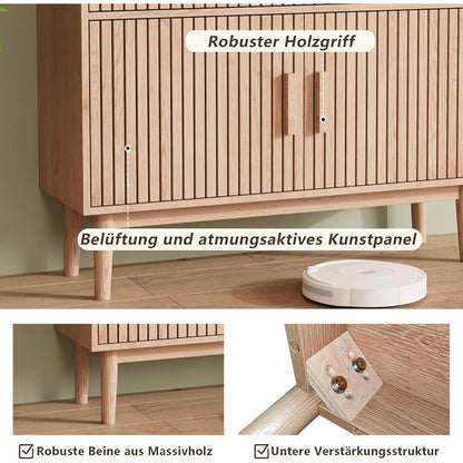 Rustikales Farmhouse Sideboard mit 2 Schubladen & Tür