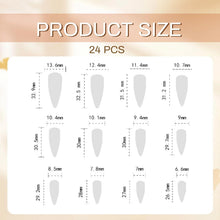 Stiletto Press on Nägel Lila Chrom Bling Design Goth 24