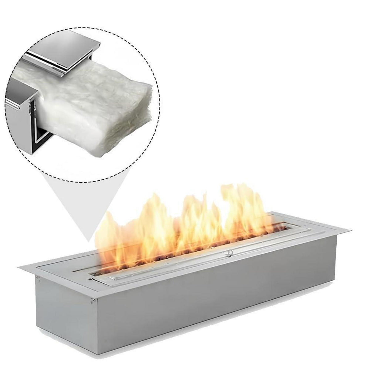 Keramikschwamm Set für Bioethanol Kamin – 4 Stück