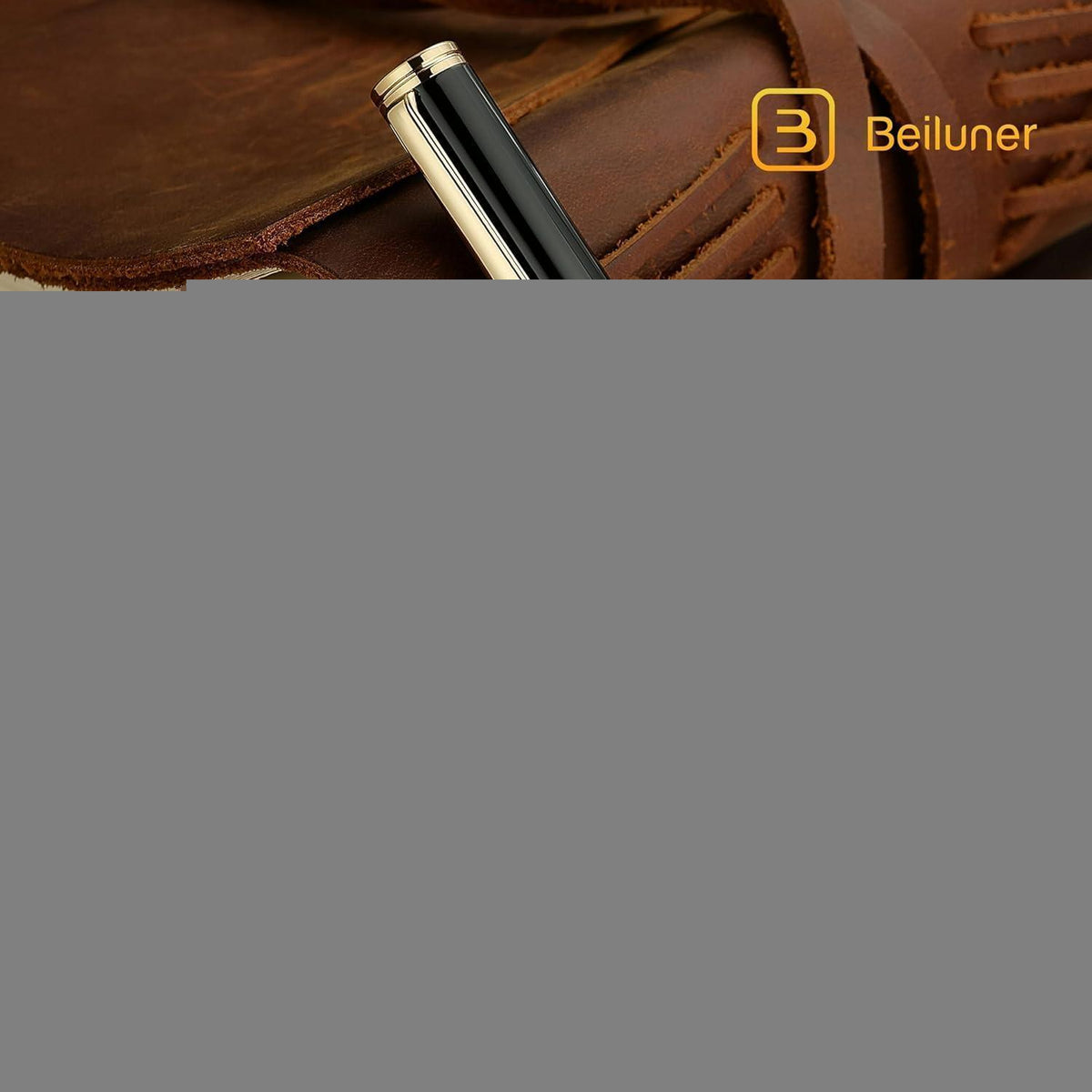 24K Gold Gel-Pen mit Klavierlack – Luxus Schreibstift