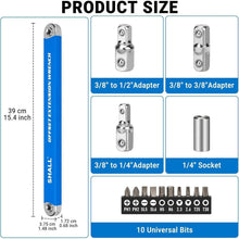 Verlängerungsschlüssel Offset 39cm mit 10 Bits & 3 Adaptern