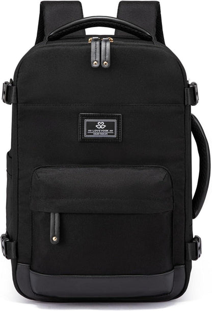 Handgepäck Rucksack 20L Schwarz für Ryanair Wizz Air Eurowings