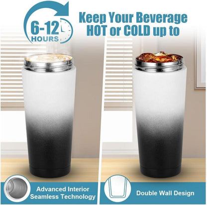 Protein Shaker Thermosbecher 750ml Stainless Steel Isoliert Leak Proof