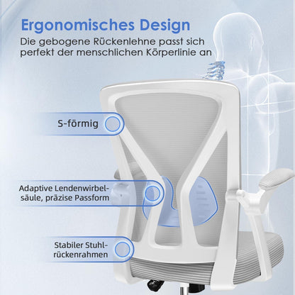 Bürostuhl Ergonomisch Testsieger mit Lendenwirbelstütze