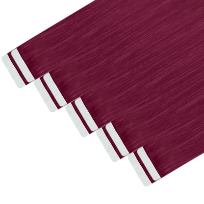 Magenta Tape Extensions Echthaar 45cm – 25g Remy