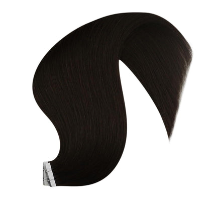 Echthaar Tape Extensions Braun 60cm - Haarverlängerung