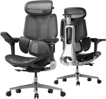 Ergonomischer Bürostuhl mit dynamischer Lendenwirbelstütze und