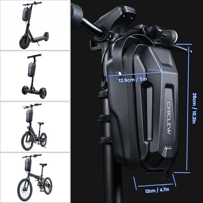 Scooter Tasche 3L wasserdicht mit Hartschale und Zahlenschloss