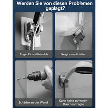 Duschkopfhalterung ohne Bohren, Verstellbar & Robust