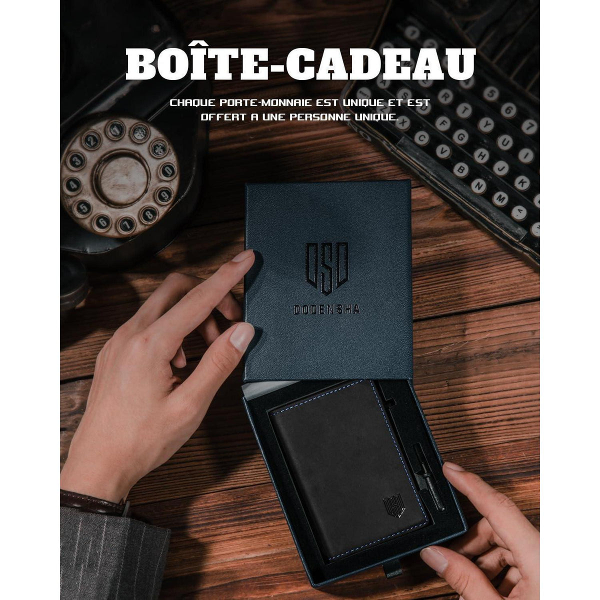 Slim Wallet Herren mit Münzfach, RFID Schutz, Magnetverschluss