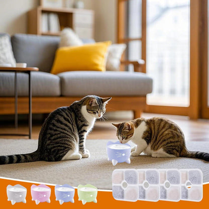 Katzenbrunnenfilter 16er Set mit Schläuchen