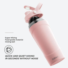 Edelstahl Protein Shaker 750ml mit Kugel Vakuum Isolierung