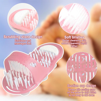 Fußmassage Bürste Hornhautentferner Sauger Badezimmer Spa Massage