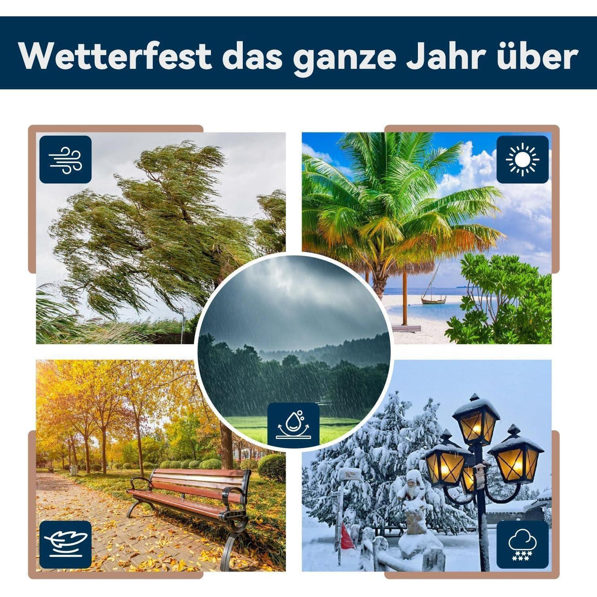 Maxi Schutzplane 6x8m | 260g/m² | Reißfest & UV-sicher