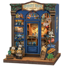 Holz Book Nook Bausatz – Miniatur Buchhandlung Deko