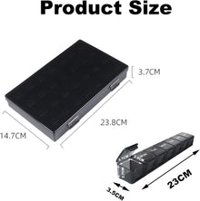 Großer Pillen Organisator 28 Tage Tablettenbox XL für