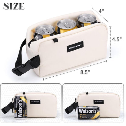 Mini Kühlbox für Lunch & Snacks – Gefrierbare Tasche Beige