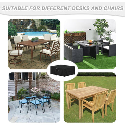Gartenmöbel Abdeckung 120x80x75cm – Wasserdicht & UV-Schutz