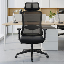 Ergonomischer Bürostuhl mit Verstellbaren Kopfstützen und
