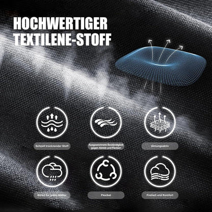 Sonnenliege klappbar Gartenliege Verstellbare Rückenlehne Kopfkissen bis 150 kg