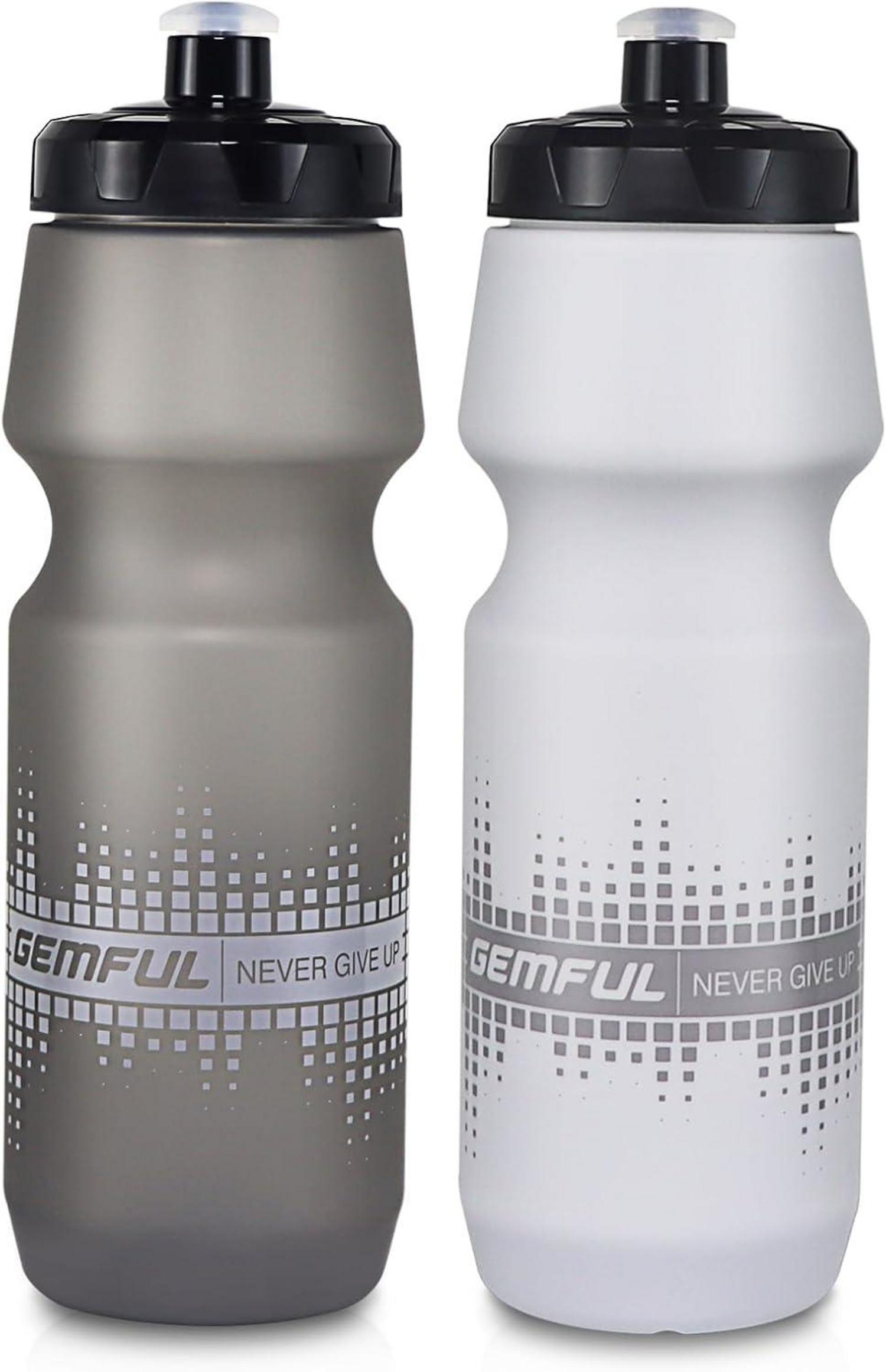 2er-Pack Rennrad Trinkflasche 750ml BPA-frei & auslaufsicher