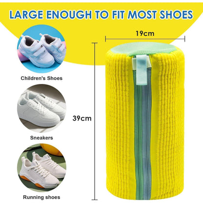 Schuhwaschbeutel Waschmaschine 2in1 für alle Schuhe