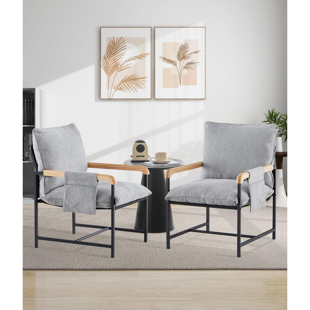 Loungesessel Grau – Bequemer Ohrensessel für Wohnzimmer & Co.
