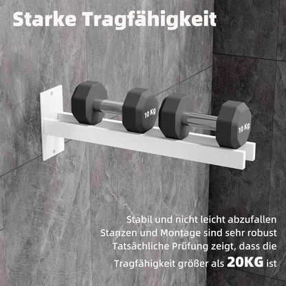 Edelstahl Handtuchhalter ohne Bohren, 40cm, Schwarz